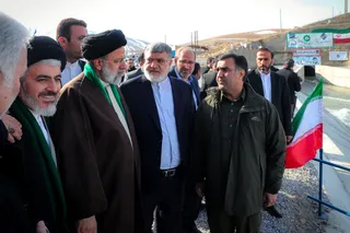 تصاویربازدید از سامانه انتقال آب به دریاچه ارومیه