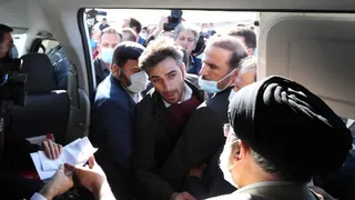 تصاویربازدید رئیس جمهور از طرح شبکه آبیاری و زهکشی خداآفرین