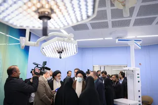 افتتاح کلان بیمارستان حضرت مهدی (عج)