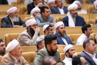 تصاویر نشست علما و نخبگان اهل سنت سراسر کشور با رئیس جمهور
