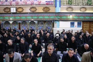 تصاویر برگزاری مراسم سوگواری شهادت امام حسین (ع) در نهاد ریاست جمهوری