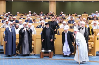 تصاویر نشست علما و نخبگان اهل سنت سراسر کشور با رئیس جمهور