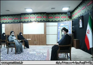 تصاویر  دیدار آیت‌الله رئیسی با جمعی از فرزندان و خانواده شهدا