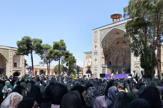 استقبال و اجتماع باشکوه مردم سمنان