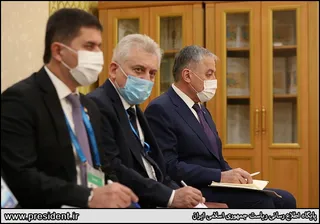 تصاویر دیدار رئیس جمهور تاجیکستان با دکتر رئیسی