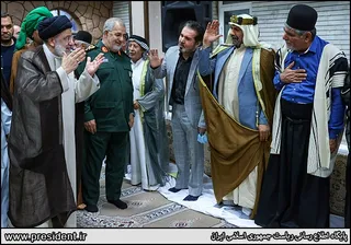 تصاویر نشست با جمعی از علما و سران طوایف خوزستان