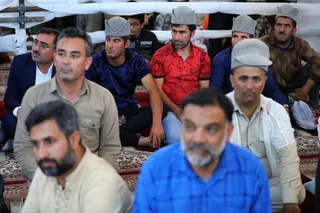 تصاویر حضور و سخنرانی در جمع نمازگزاران جمعه برازجان