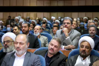 تصاویر سخنرانی در بیست و نهمین اجلاس سراسری نماز