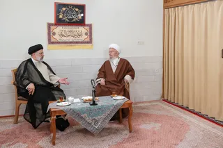 دیدار با آیت الله العظمی مکارم شیرازی
