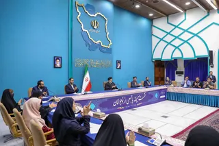 تصاویر نشست رمضانی با جمعی از نوجوانان