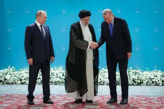 تصاویر عکس یادگاری هفتمین اجلاس سران کشورهای ضامن روند آستانه