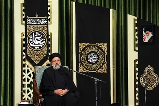 حضور حجت‌الاسلام والمسلمین رئیسی در مراسم شب قدر در امامزاده صالح(ع) تهران