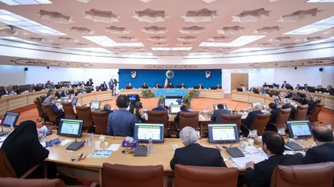 نشست مشترک اعضای هیئت دولت با استانداران