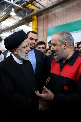 تصاویر بازدید از کارخانه تراکتور سازی تبریز