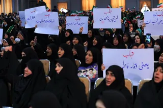 تصاویر حضور دکتر رئیسی در اجتماع مردم شهرستان رباط‌کریم