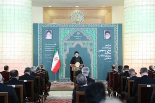 تصاویر مراسم سالگرد پیروزی انقلاب اسلامی با حضور سفرای خارجی مقیم ایران