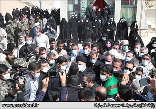 تصاویرحضور در یادمان شهدای قلاویزان واقع در نقطه صفر مرزی شهرستان مهران