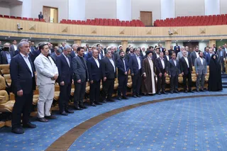 نشست مشترک نمایندگان و منتخبین مجلس با هیئت دولت