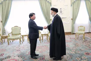تصاویر دیدار وزیر خارجه نیکاراگوئه با دکتر رئیسی