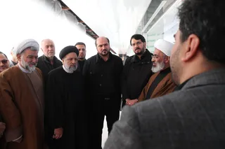 تصاویر بازدید از پروژه‌ در حال تکمیل مترو پرند