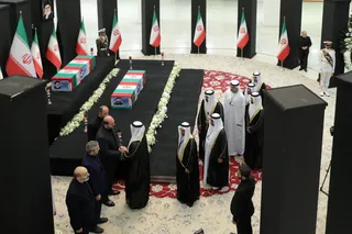 ادای احترام مقامات کشورها به مقام رئیس جمهور شهید و همراهان