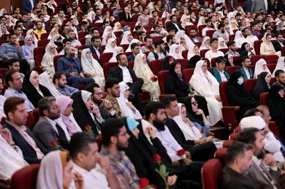 تصاویر آیین گرامیداشت هفته ازدواج