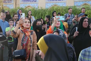 استقبال مردمی اهالی شیراز