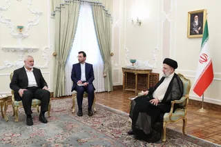 دیدار با رئیس دفتر سیاسی حماس