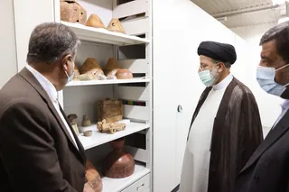 تصاویر بازدید از موزه ملی ایران و میدان مشق