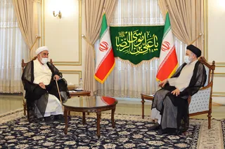 دیدار رئیس دفتر مقام معظم رهبری با رئیسی به مناسبت پیروزی در انتخابات ریاست جمهوری 1400