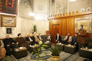 آیت الله رئیسی حرم امامین کاظمین را زیارت کرد