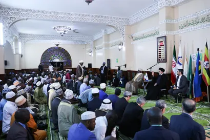 تصاویر نشست بین ادیان در مسجد ملی کامپالا