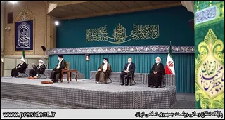 تصاویر دیدار جمعی از مسئولان نظام و میهمانان کنفرانس وحدت اسلامی