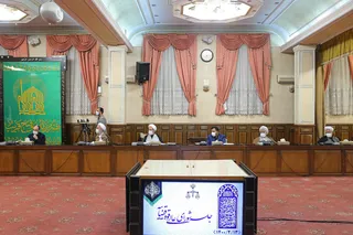 حضور حجت‌الاسلام والمسلمین رئیسی در شورای عالی قضائی