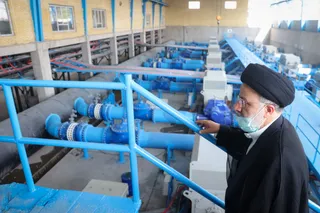 تصاویر افتتاح طرح بزرگ آبرسانی غدیر خوزستان