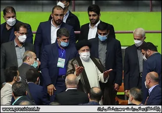 تصاویر آئین اهدای بازوبند پهلوانی سال ۱۴۰۰