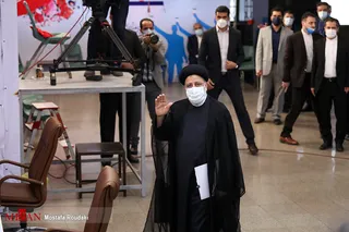 گزارش تصویری نام‌نویسی رئیسی در انتخابات ریاست جمهوری 1400