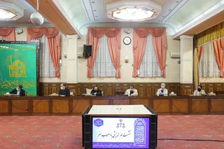 دیدار آیت‌الله رئیسی با هنرمندان