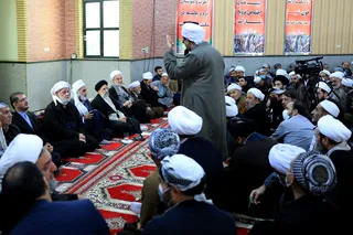تصاویر دیدار با علمای اهل سنت و شیعه در کردستان