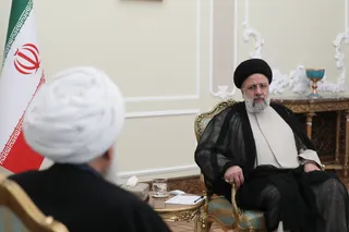 دیدار نائب رئیس مجلس اعلای اسلامی شیعیان لبنان با رئیس جمهور