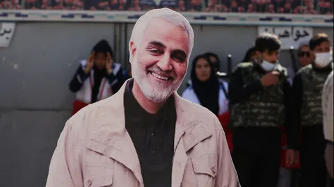 تصاویر زیارت گلزار شهدای کرمان و مزار حاج قاسم سلیمانی