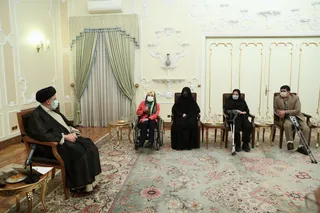 تصاویردیدار با نمایندگان جامعه معلولین کشور