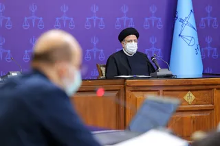 حضور حجت‌الاسلام والمسلمین رئیسی در شورای عالی قضائی