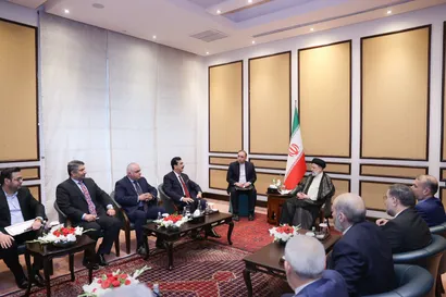 دیدار بارئیس مجلس سنای پاکستان