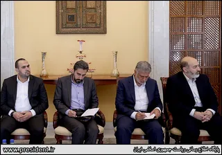 تصاویر نشست با فرماندهان گروه های مقاومت فلسطینی