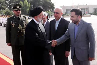 تصاویر سفر آیت الله رئیسی به کشور ترکمنستان