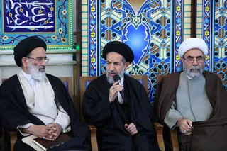 تصاویر نشست رمضانی با جمعی از علما و روحانیون