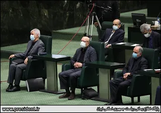 تصاویر حضور رئیس جمهور در جلسه بررسی صلاحیت وزیران پیشنهادی دولت سیزدهم