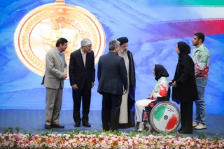 آیین تجلیل از قهرمانان و مدال آوران
