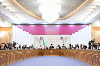 تصاویر نشست با پیروان ادیان توحیدی